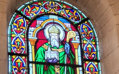 Vitrail de saint Martin, La Grande Bretèche, Tours