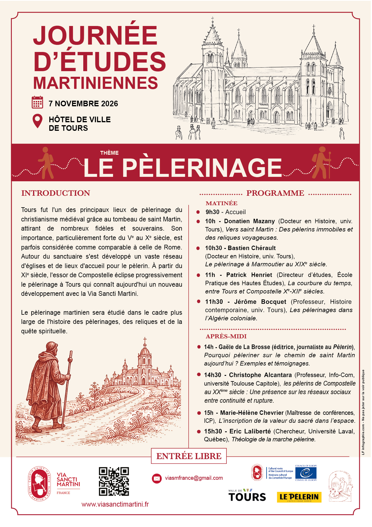 JournéeEtudesMartiniennesLePèlerinage
